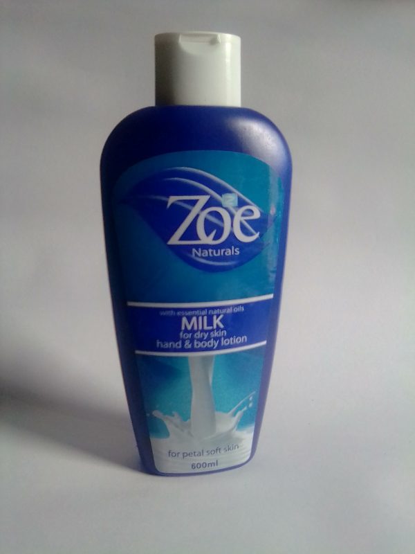 Zoe hand and body lotion - 600ml